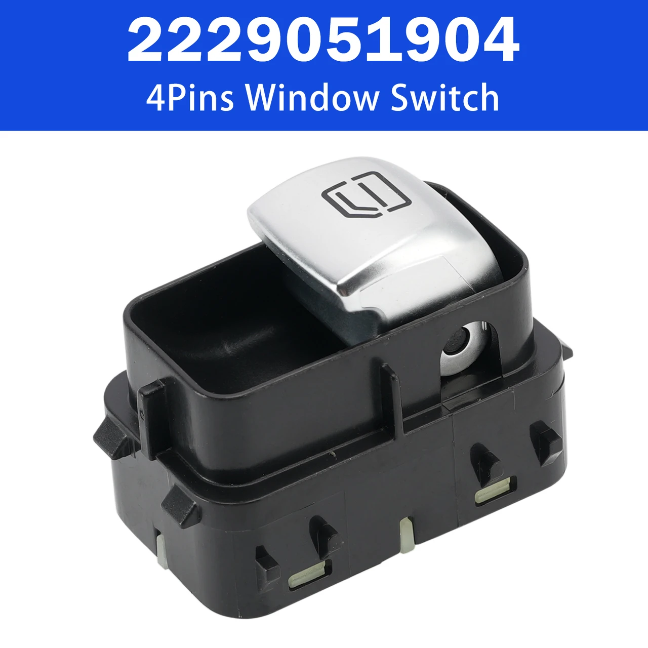 4Pins Window Switch 2229051904 for Mercedes-Benz W213 W222 E300 S500 S600 S400