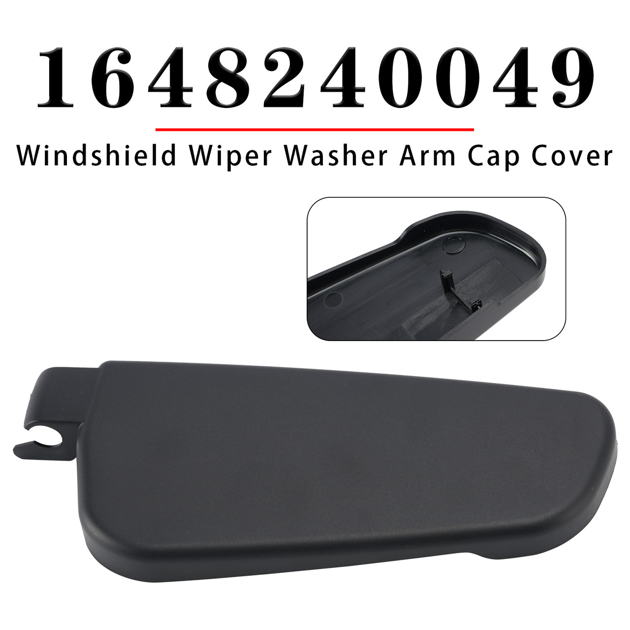 Windshield Wiper Washer Arm Cap Cover Right Side for Mercedes 1648240049