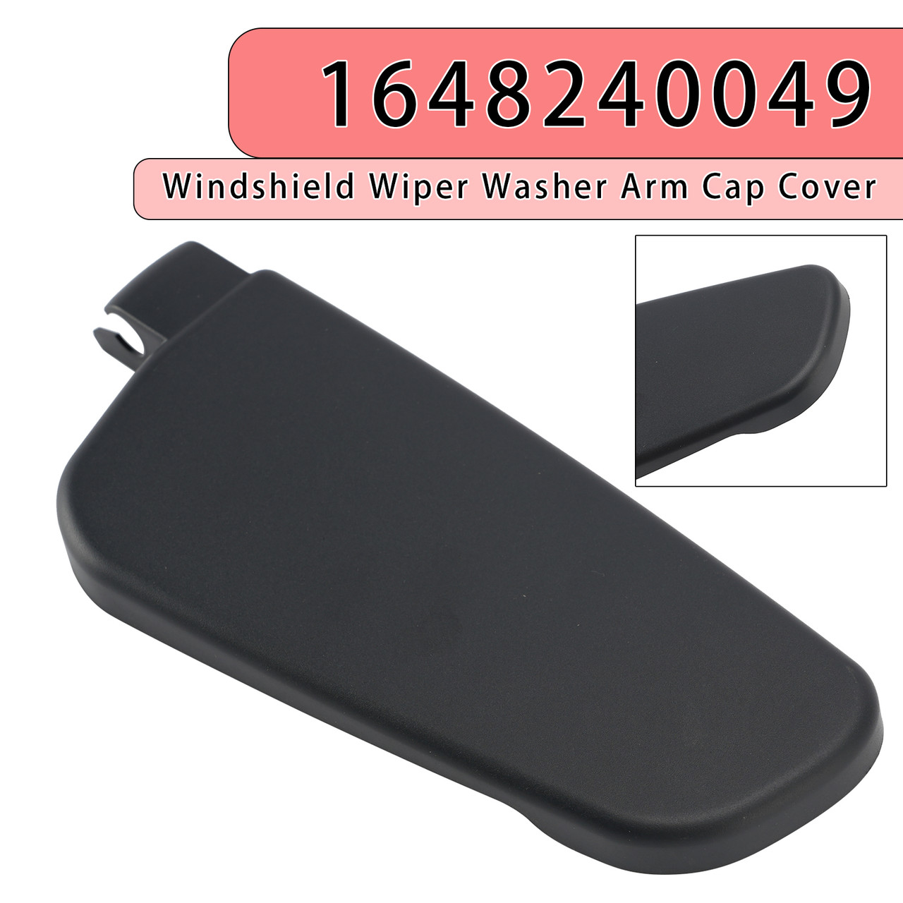 Windshield Wiper Washer Arm Cap Cover Right Side for Mercedes 1648240049