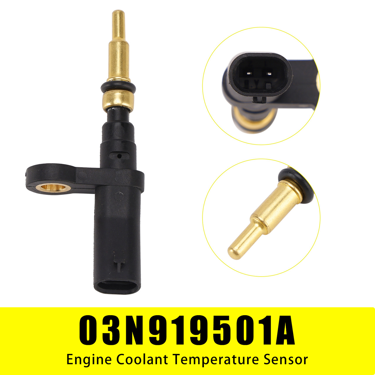 Engine Coolant Temperature Sensor 03N919501A for VW Transporter T6