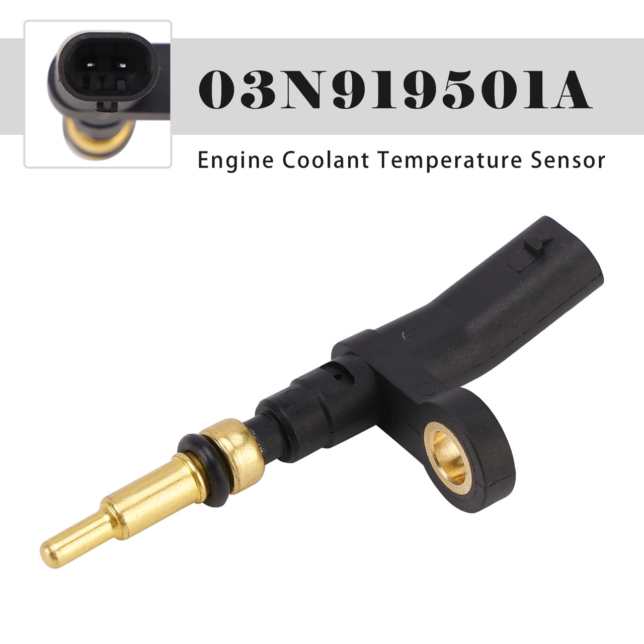 Engine Coolant Temperature Sensor 03N919501A for VW Transporter T6