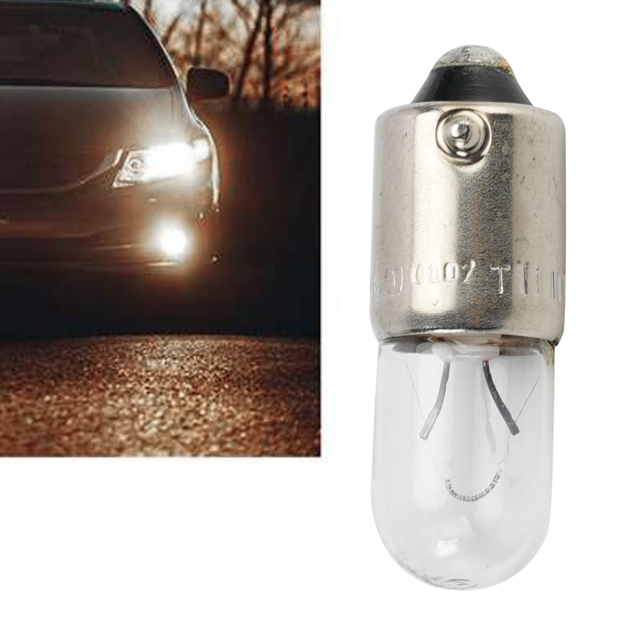 Car Light Halogen Auxiliary Bulb T4W 3893  YS3893G BA9S 12V 4W For OSRAM