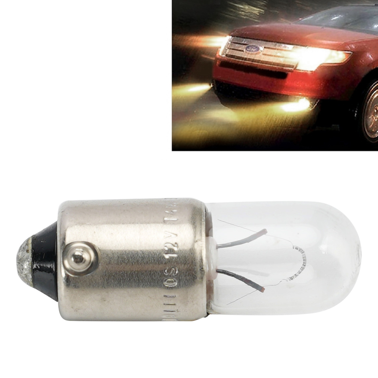 Car Light Halogen Auxiliary Bulb T4W 3893  YS3893G BA9S 12V 4W For OSRAM