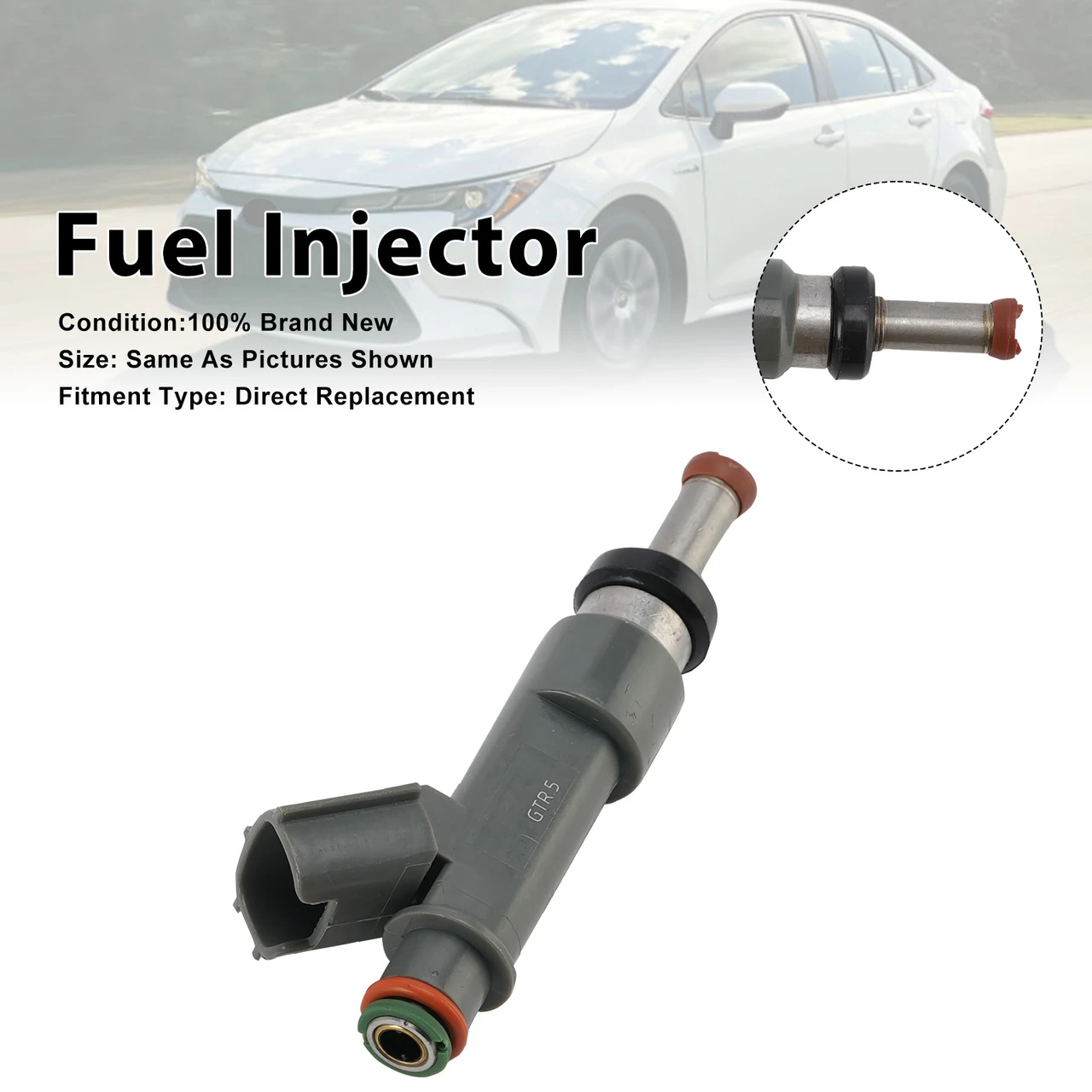 1Pcs Fuel Injector For Toyota Corolla 2020-25 Prius 2016-2022 23250-37080