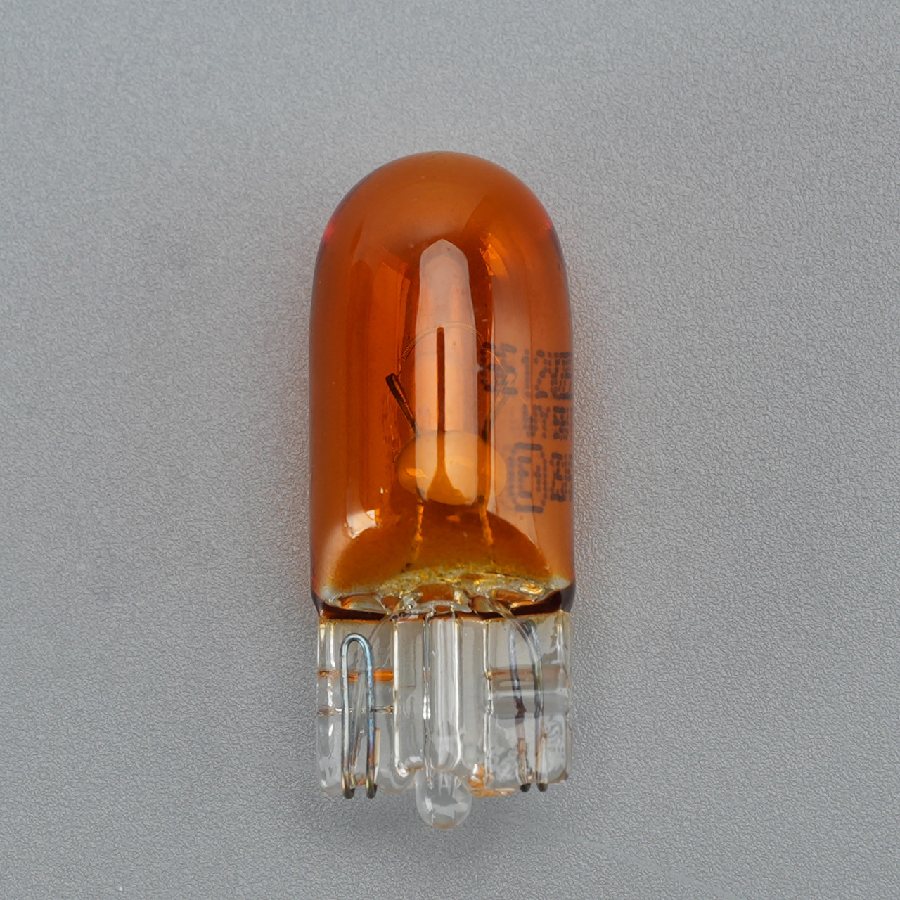 Car Light Halogen Amber Signal Bulb WY5W T10 501AF 12V 5W W2.1×9.5D For GE