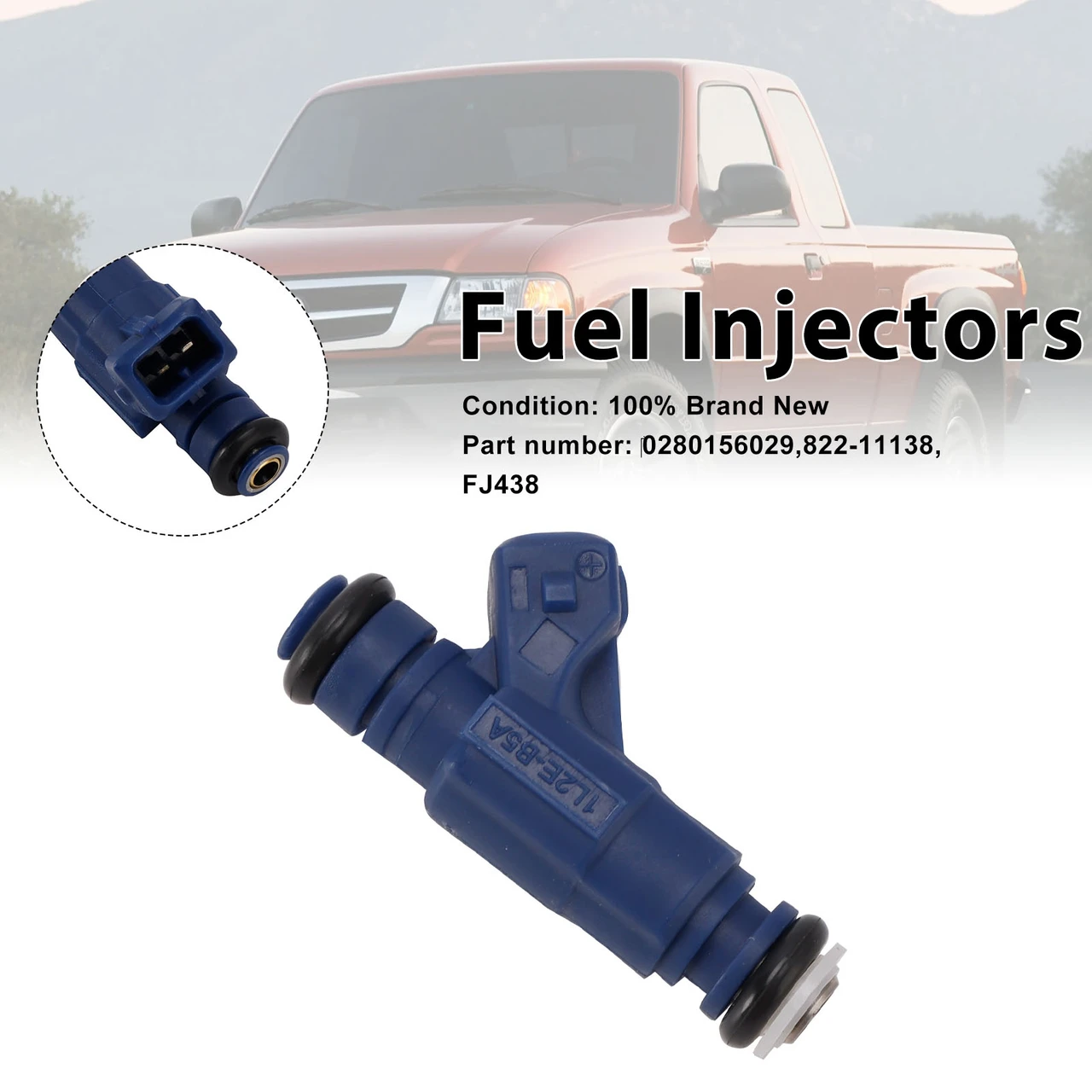 822-11138 Fuel Injectors â?280156029 For Mercury Mountaineer Ford Ranger Explorer