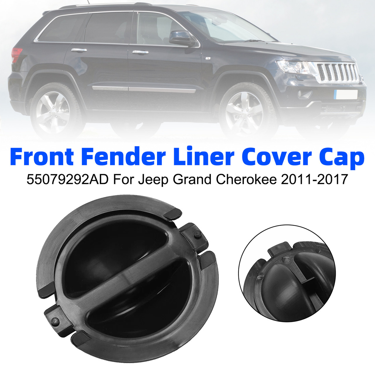 Front Fender Liner Cover Cap 55079292AD For Jeep Grand Cherokee 2011-2017