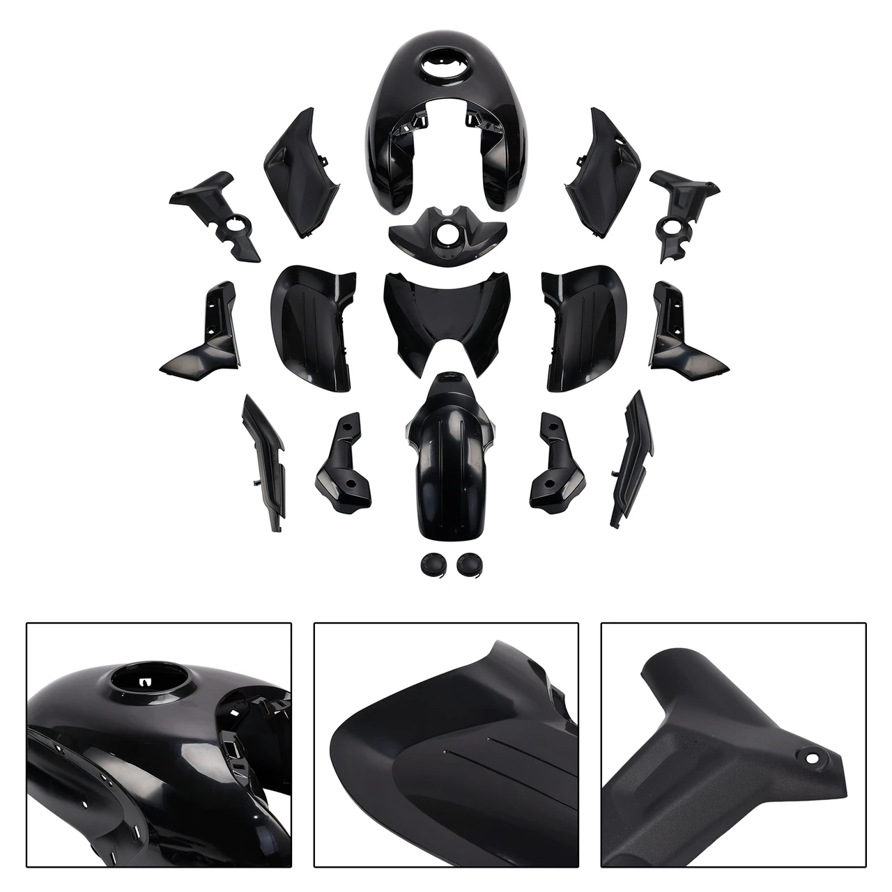 Bodywork Fairing Injection Unpainted For Trident 660 2022-2025