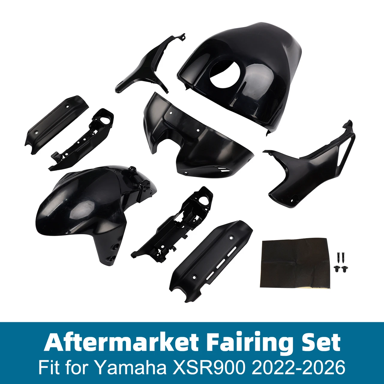 Bodywork Fairing Injection Unpainted For Yamaha XSR900 2022-2026