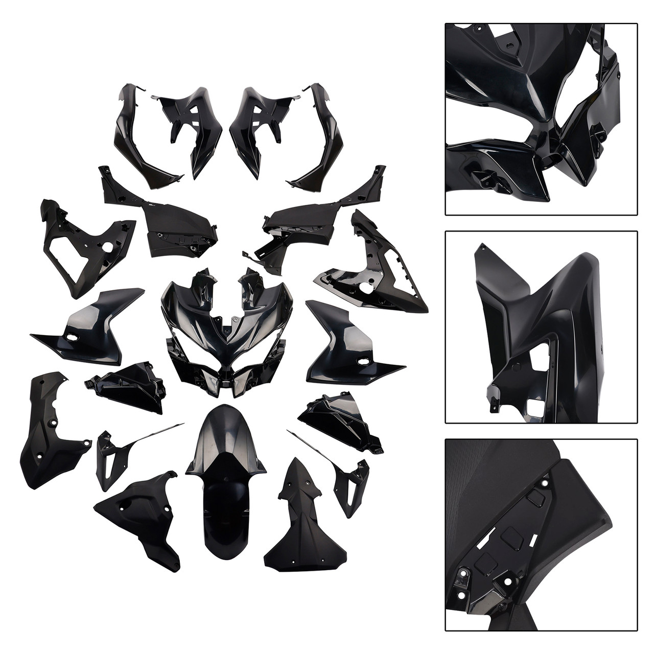 Bodywork Fairing Injection Unpainted For Kawasaki Versys 1000 2019-2024