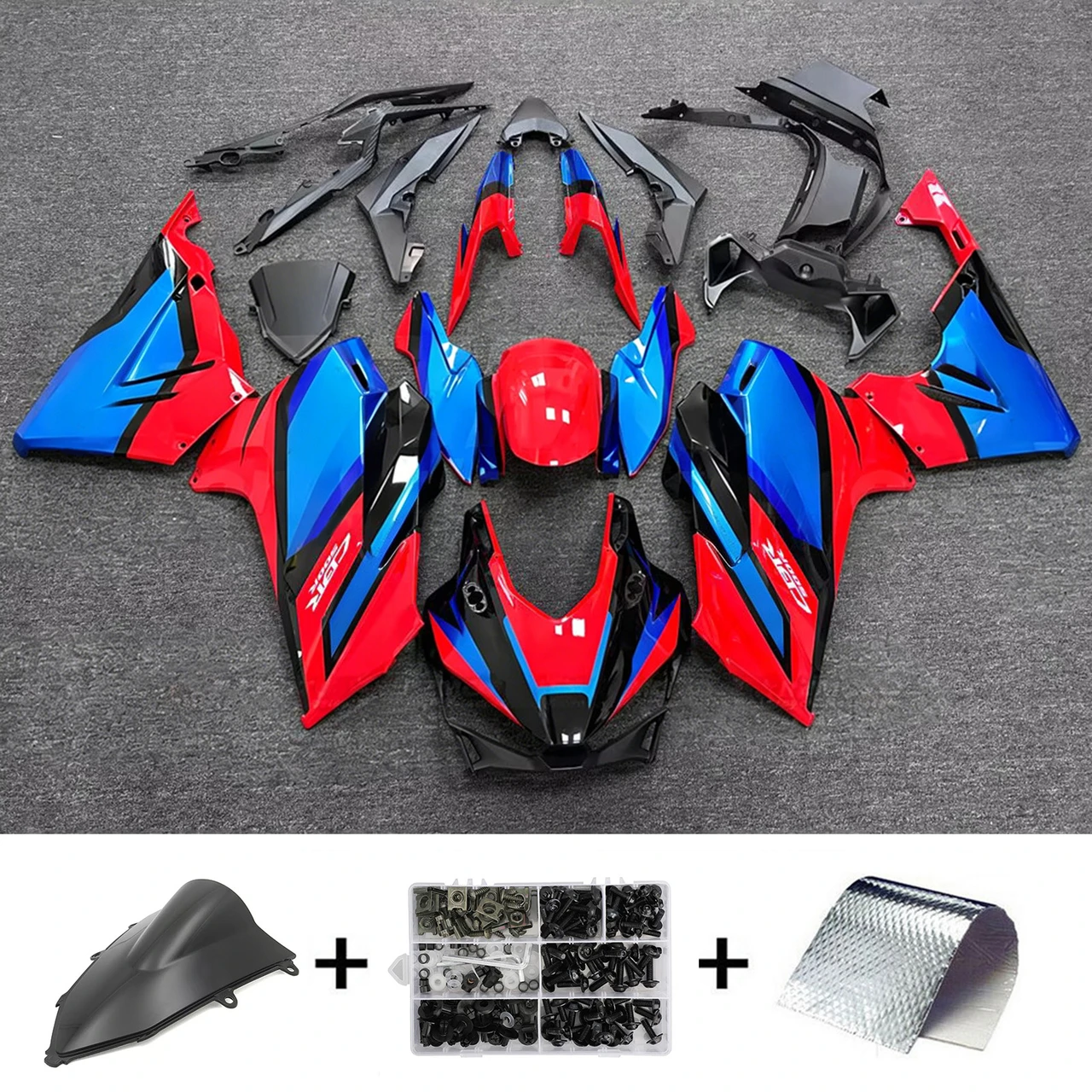 Injection Fairing Kit Bodywork Plastic ABS For Honda CBR400R CBR500R 2024-2026