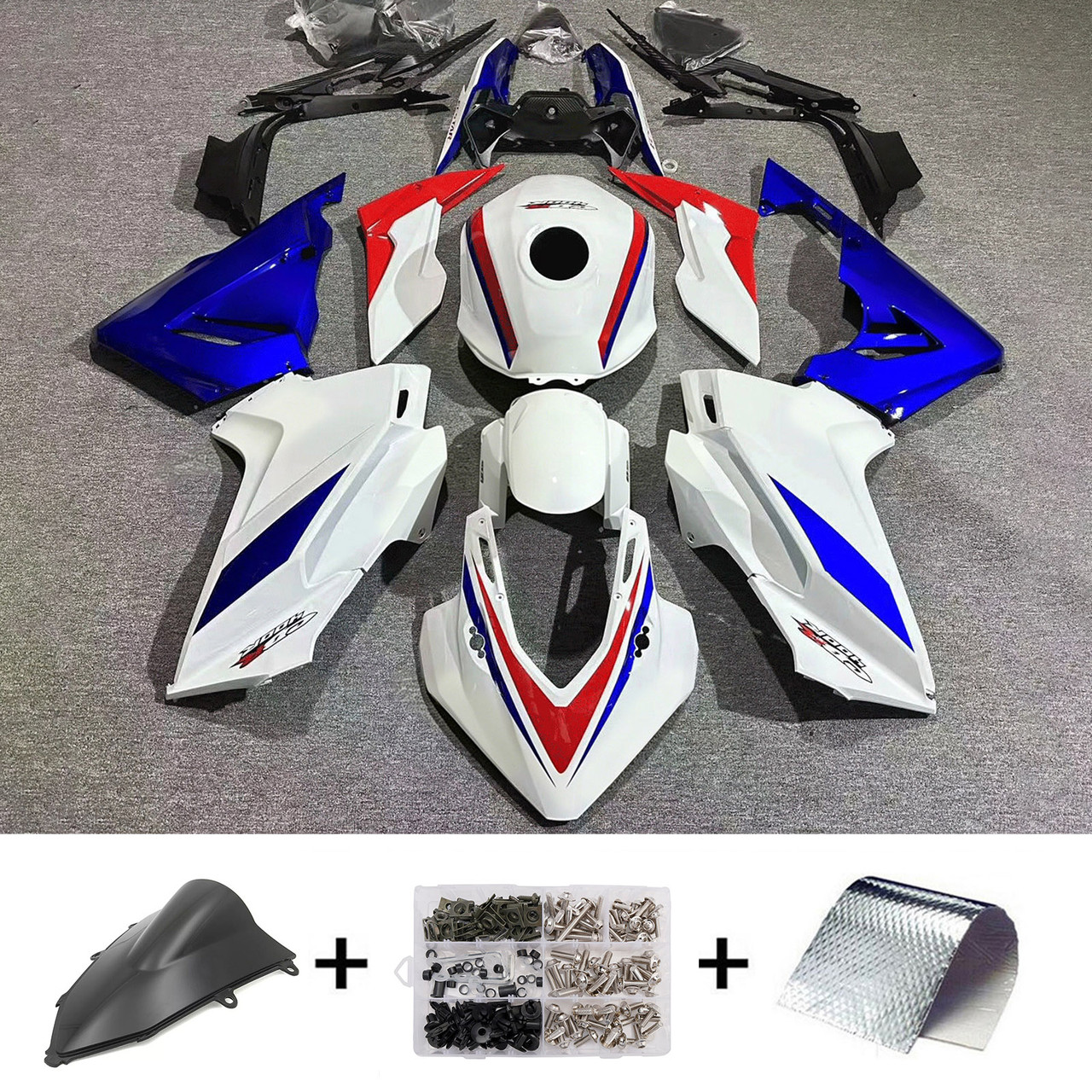 Injection Fairing Kit Bodywork Plastic ABS For Honda CBR400R CBR500R 2024-2026