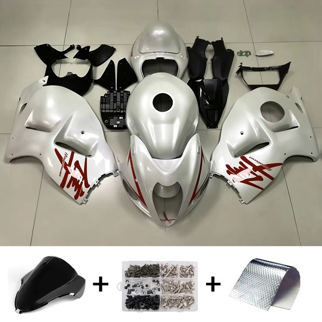 Injection Fairing Kit Bodywork Plastic ABS For Suzuki Hayabusa GSX1300R 1999-2007