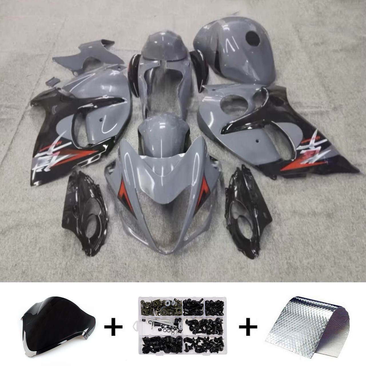 Injection Fairing Kit Bodywork Plastic ABS For Suzuki Hayabusa GSX1300R 2008-2020