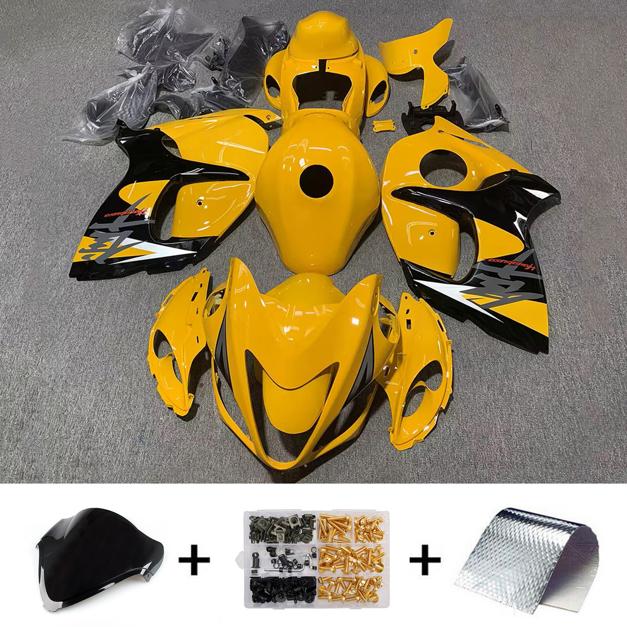 Injection Fairing Kit Bodywork Plastic ABS For Suzuki Hayabusa GSX1300R 2008-2020