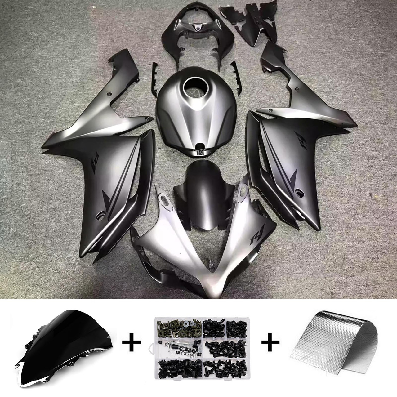 Injection Fairing Kit Bodywork Plastic ABS fit For Yamaha YZF 1000 R1 2007-2008