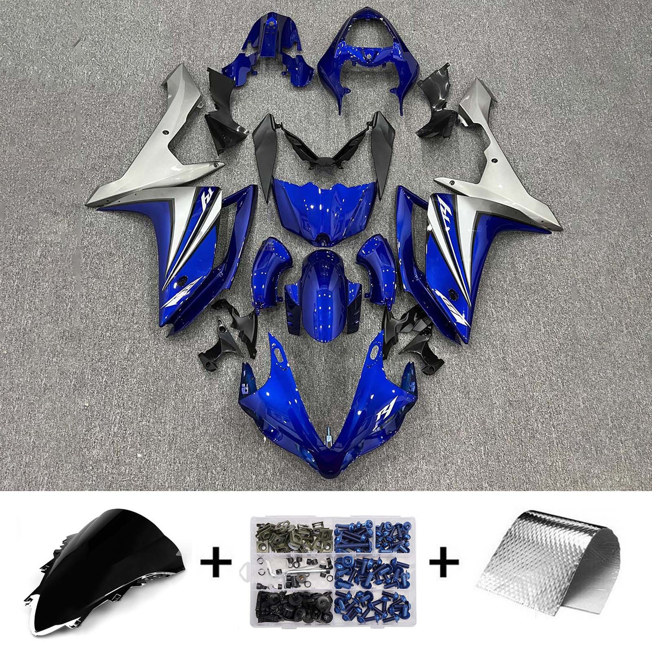 Injection Fairing Kit Bodywork Plastic ABS fit For Yamaha YZF 1000 R1 2007-2008