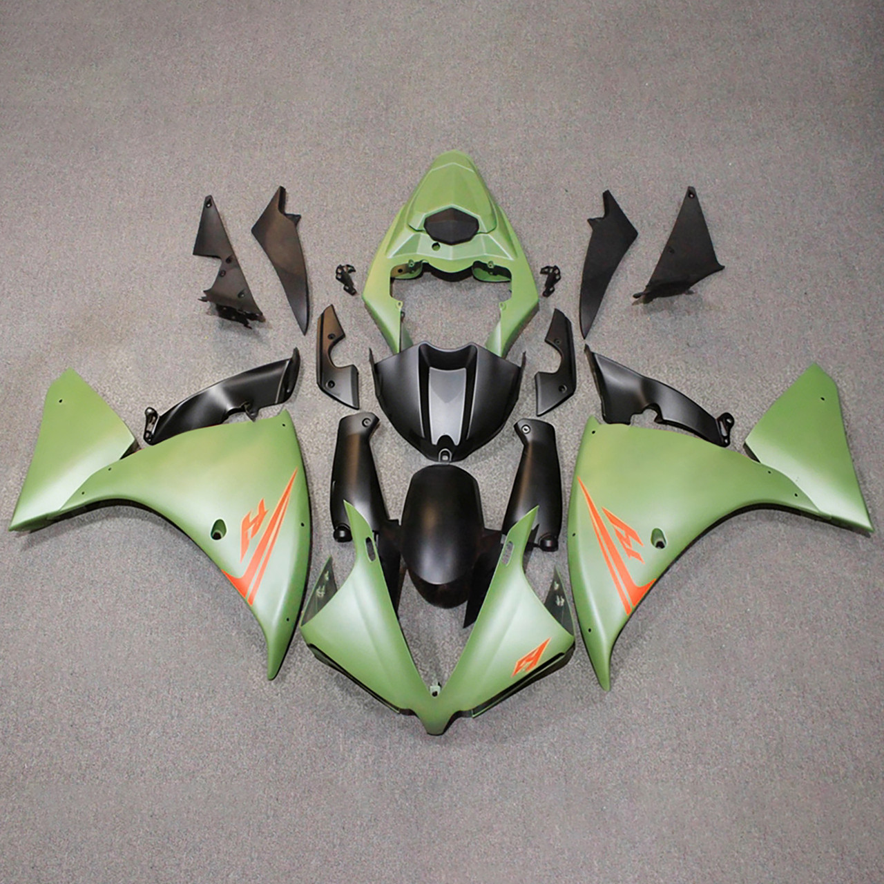 Injection Fairing Kit Bodywork Plastic ABS For Yamaha YZFR1 YZF-R1 2012-2014