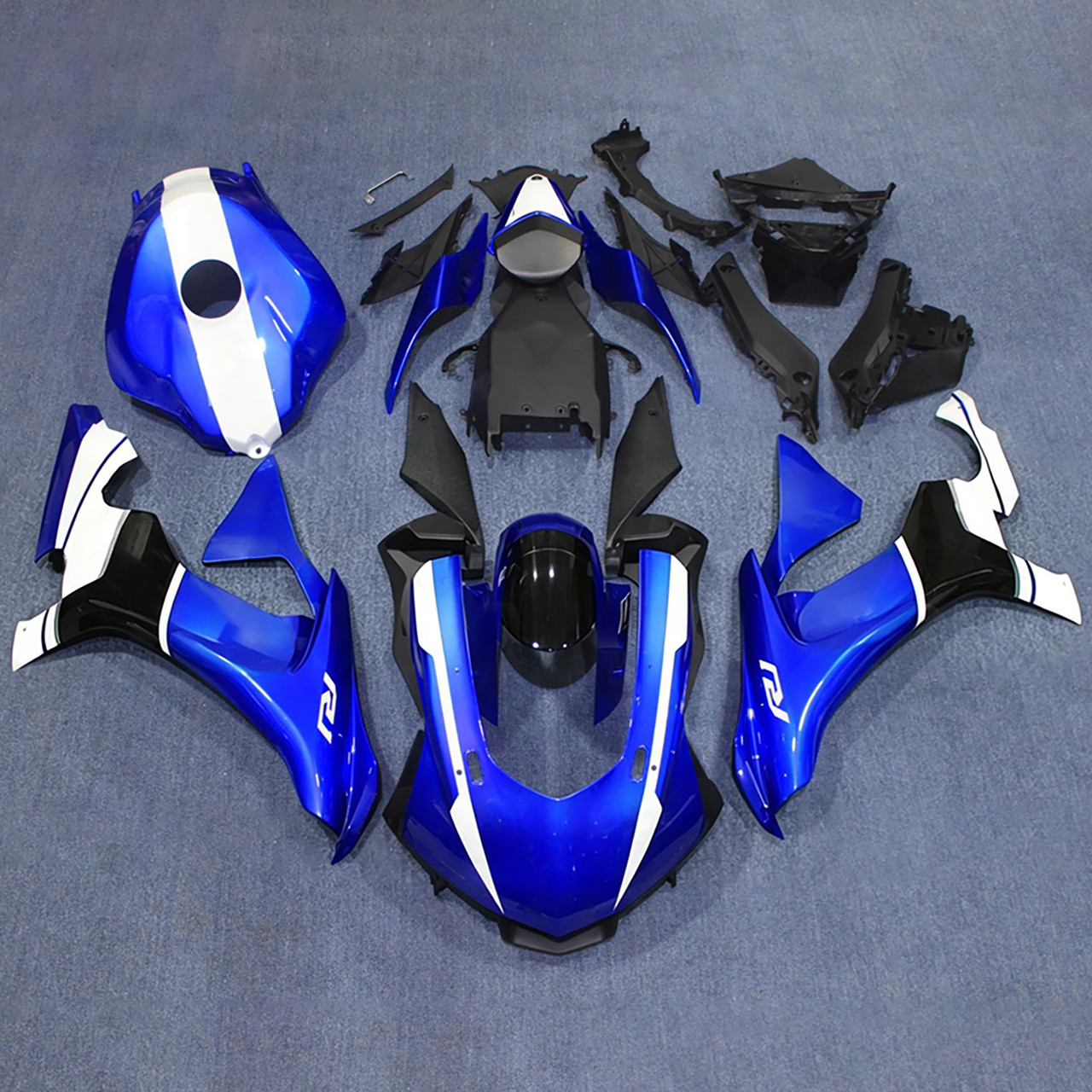 Injection Fairing Kit Bodywork Plastic ABS fit For Yamaha YZF 1000 R1 2015-2019