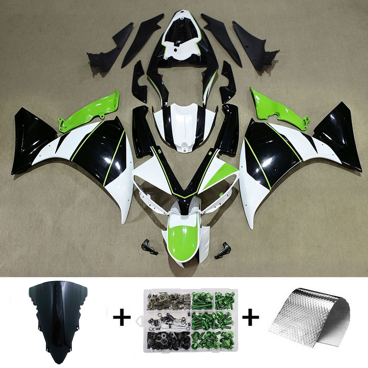 Injection Fairing Kit Bodywork Plastic ABS For Yamaha YZFR1 YZF-R1 2012-2014