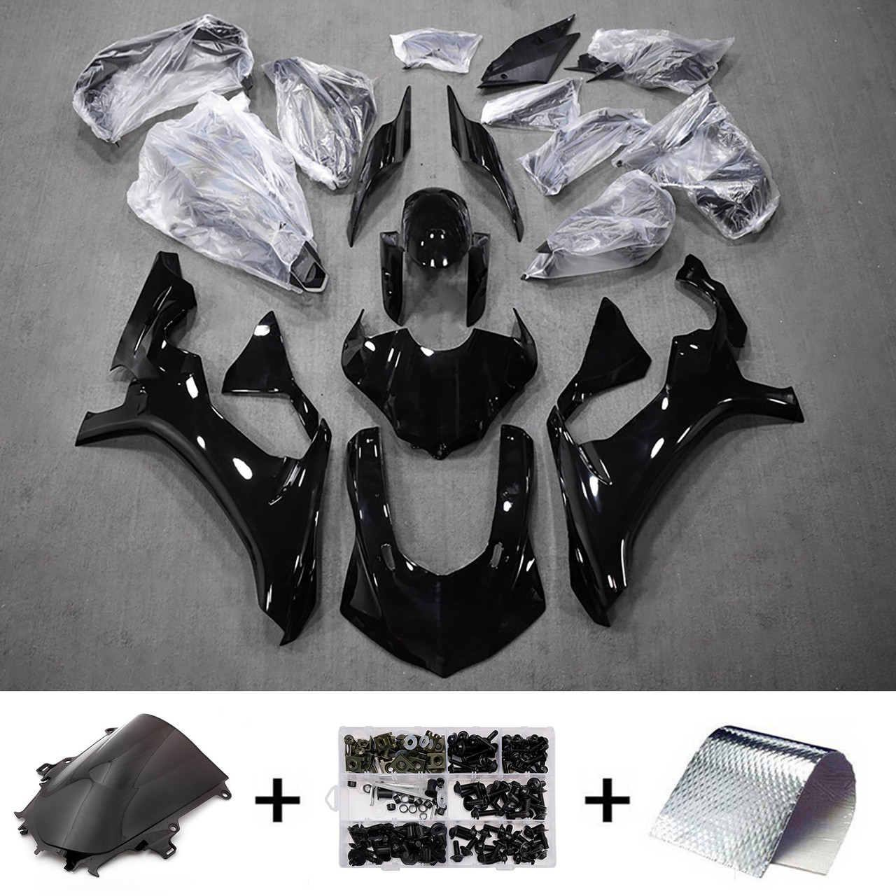 Injection Fairing Kit Bodywork Plastic ABS fit For Yamaha YZF 1000 R1 2015-2019