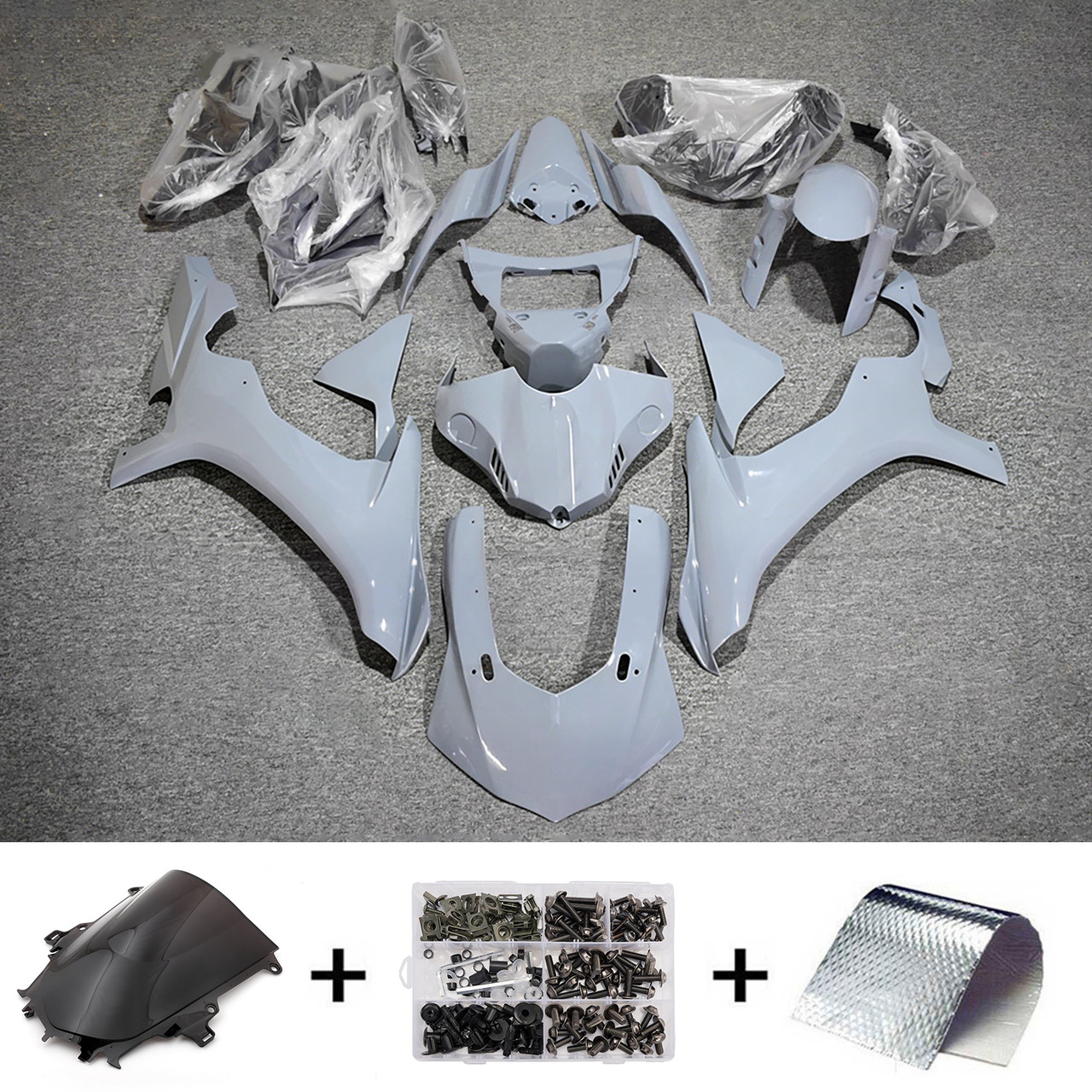 Injection Fairing Kit Bodywork Plastic ABS fit For Yamaha YZF 1000 R1 2015-2019
