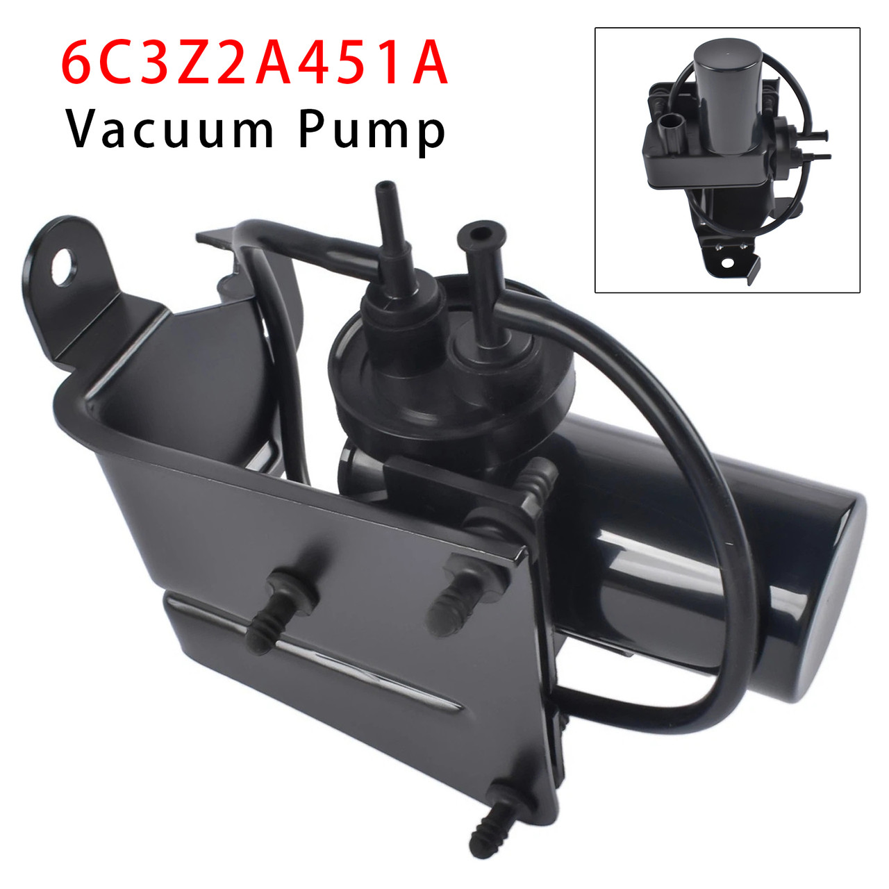 Electric Vacuum Pump 6C3Z2A451A For Ford Super Duty F-250 F-350 6.0L 7.3L