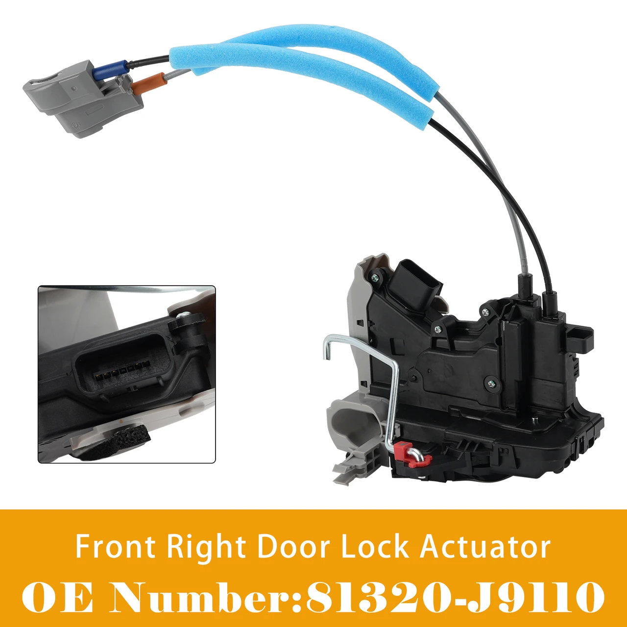 Front Right Passenger Side Door Lock Actuator 81320-J9110 For Hyundai Kona 18-20
