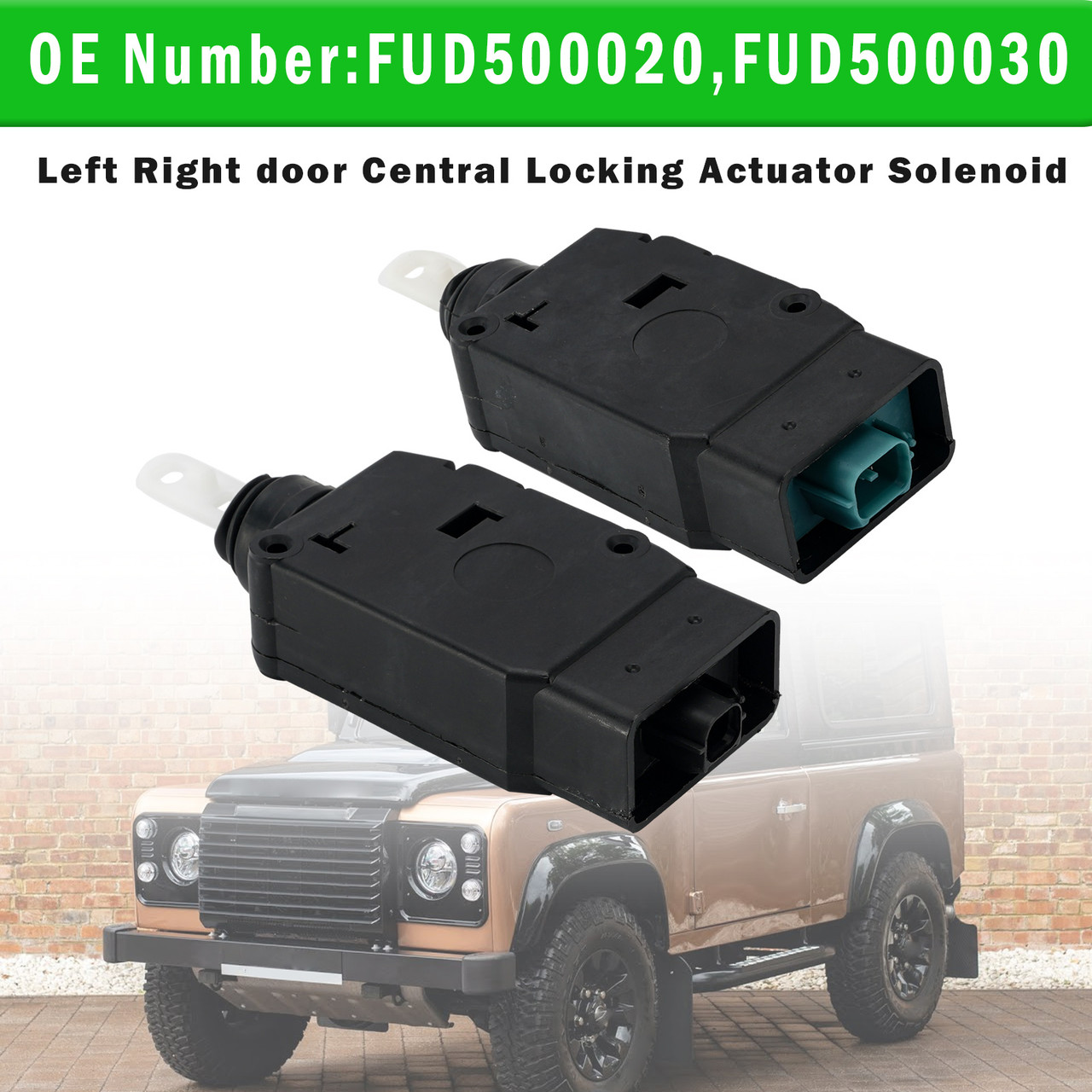 Pair Central Locking Actuator Solenoid For Land Rover Defender 2002-2016