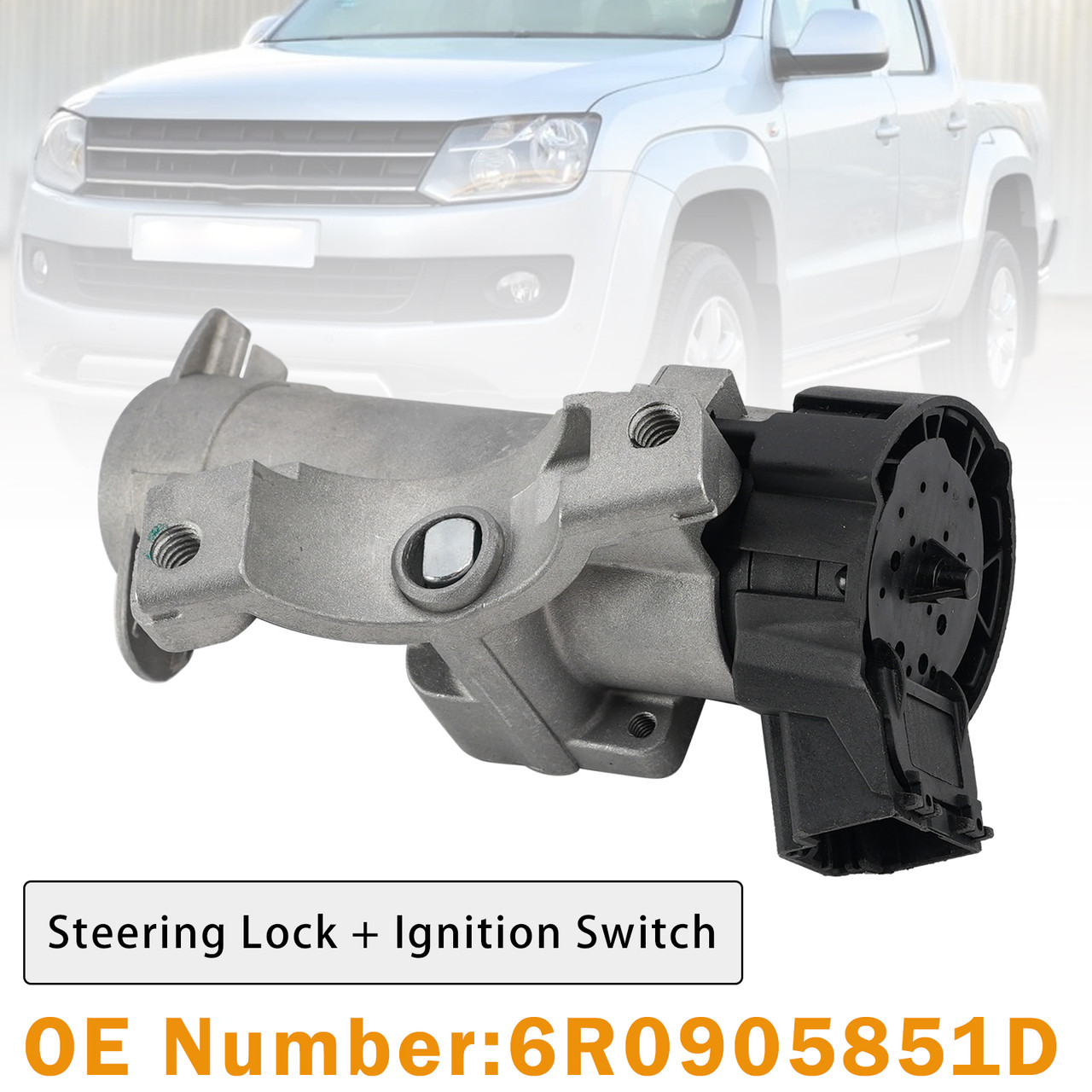 Steering Lock + Ignition Switch 6R0905851D For Seat Ibiza Skoda Citigo