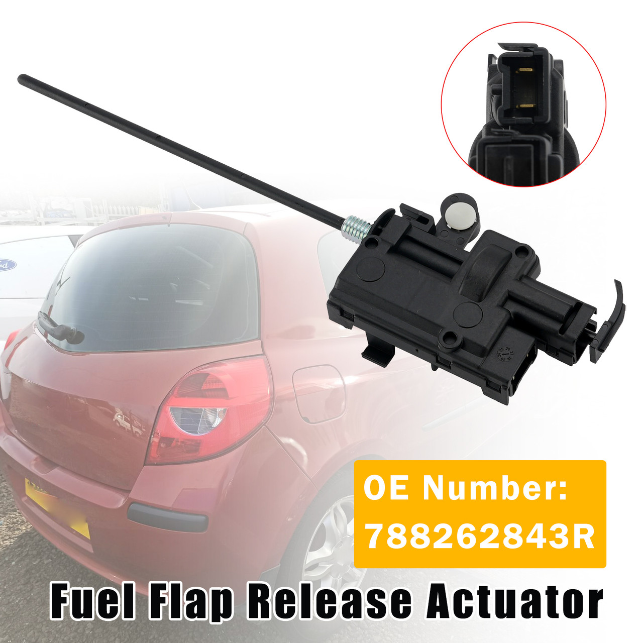 Fuel Flap Release Actuator 788262843R For Renault Captur I Clio III Scenic III