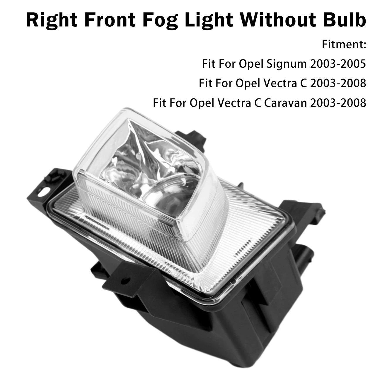 Right Front Fog Light Lamp For Opel Vectra C 2003-2008 6710026 6710034