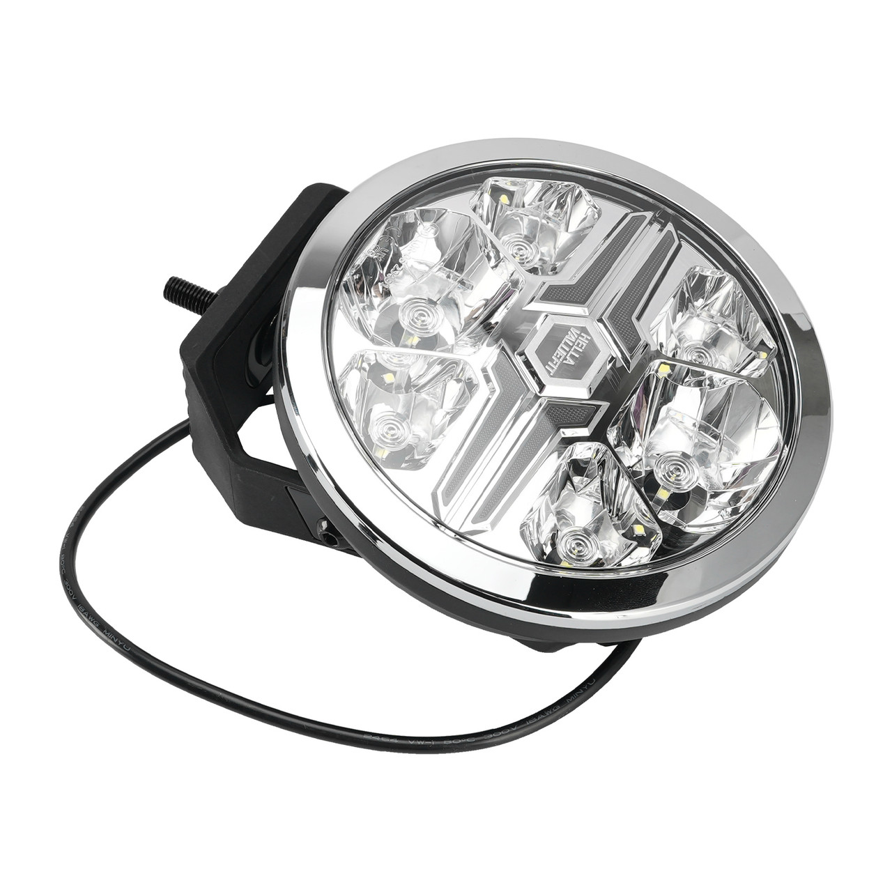 Round Auxiliary Lamp ValueFit 7" Ref.25 12/24V 22W 1670LM 6000K For HELLA