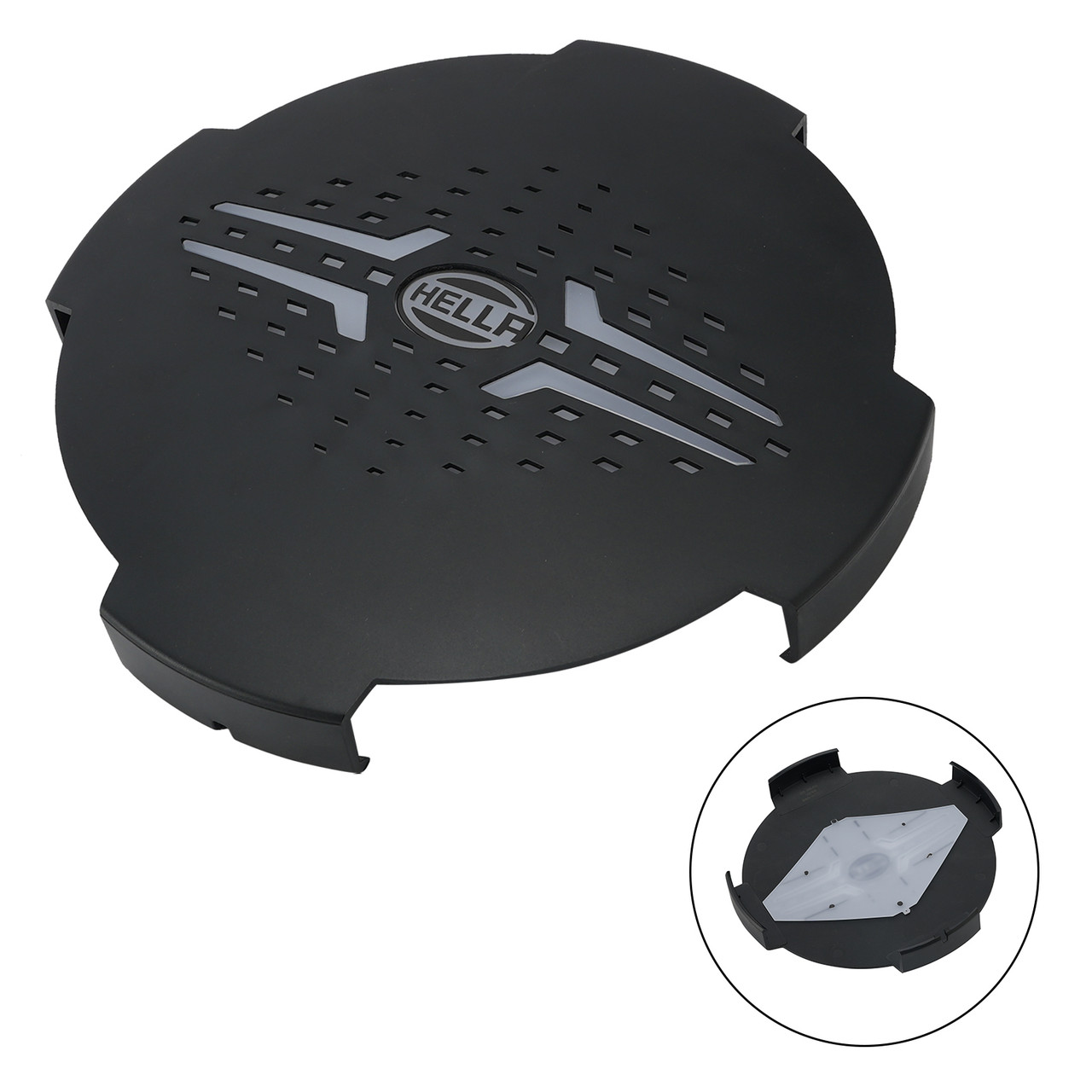 Round Auxiliary Lamp Protective Cover ValueFit 9" For HELLA 8XS 358198011
