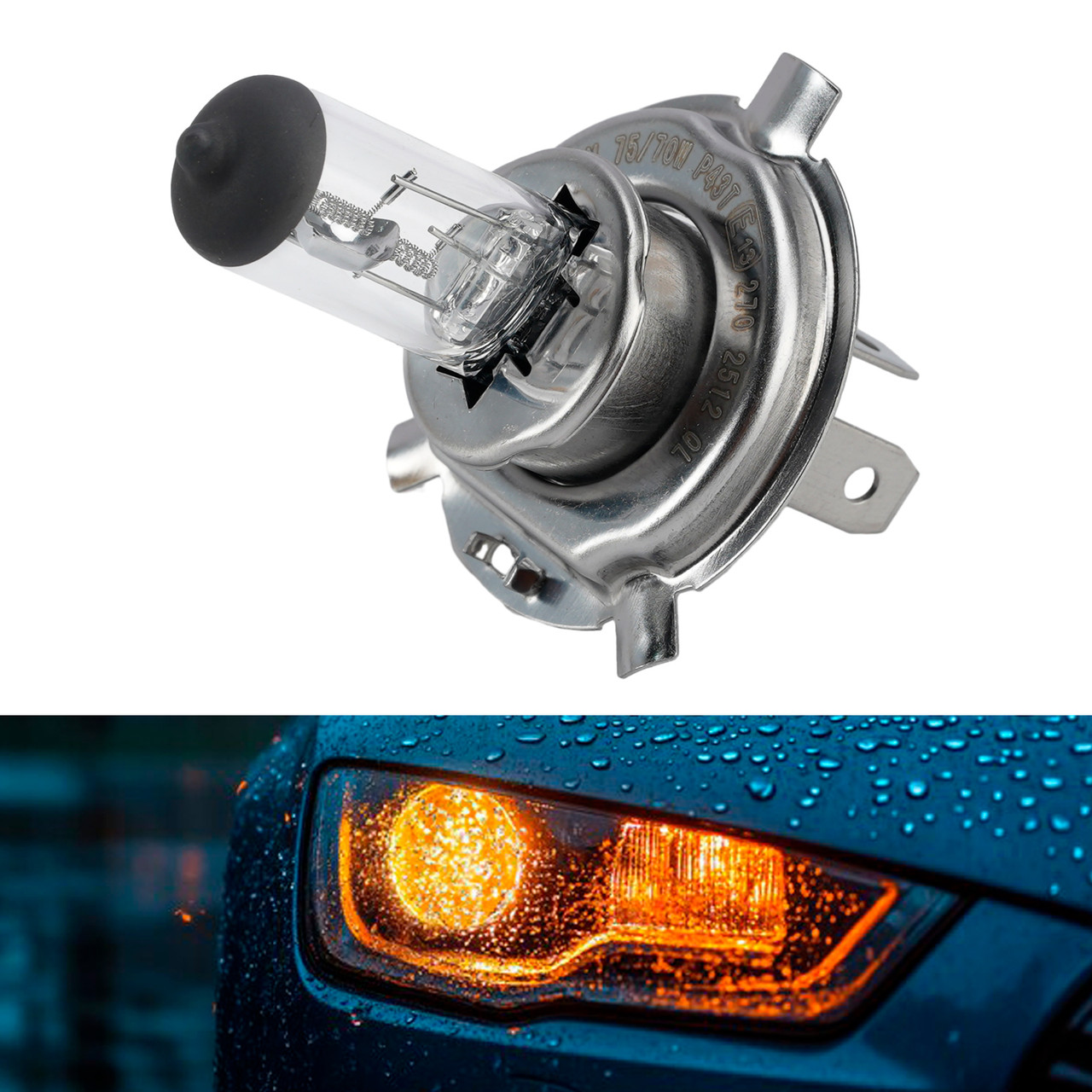 Car Light Halogen Headlight Bulb H4 24V 75/70W P43t For HELLA 8GJ 002 525-253