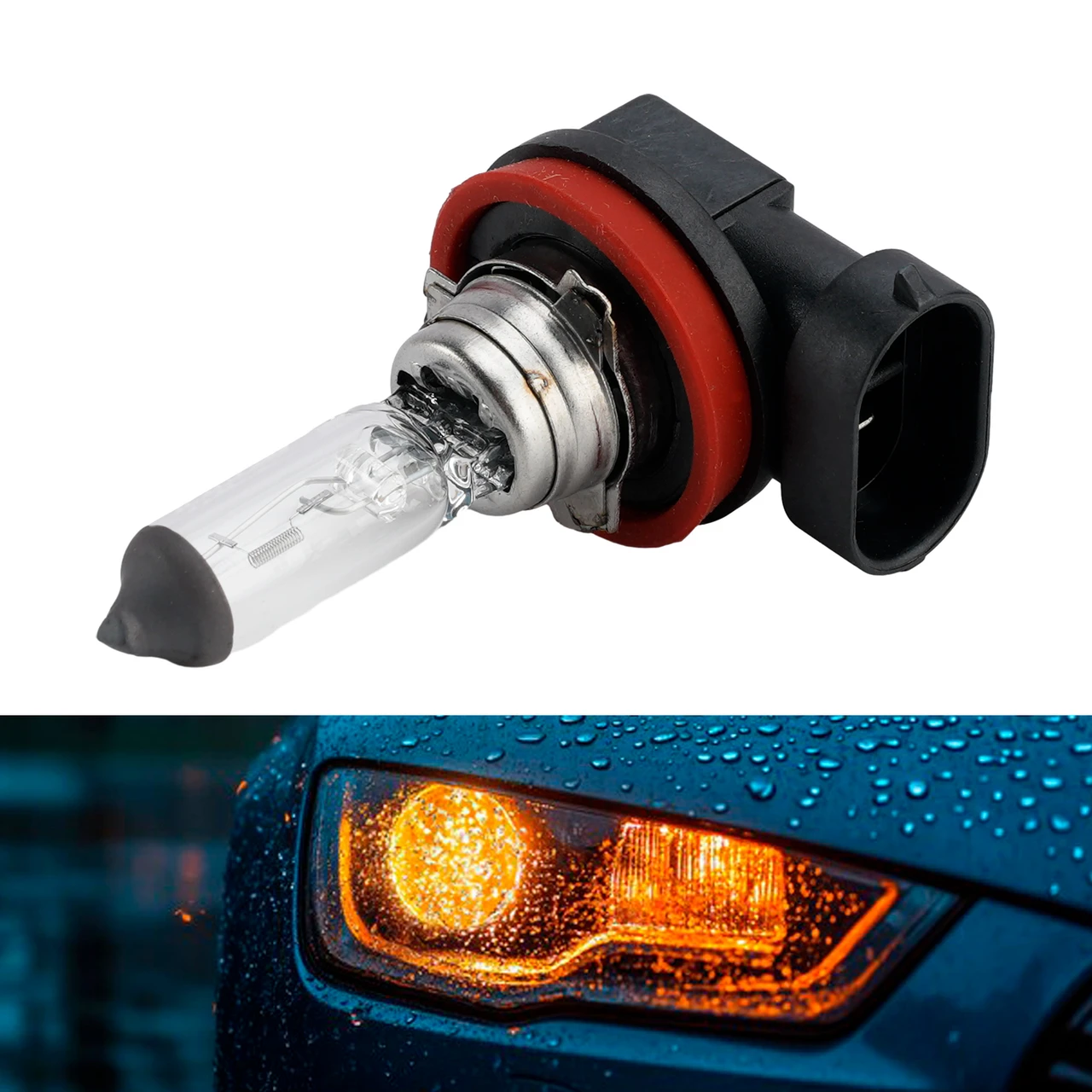 Car Light Halogen Headlight Bulb H8 12V 35W PGJ19-1 For HELLA 8GH 178 555-153