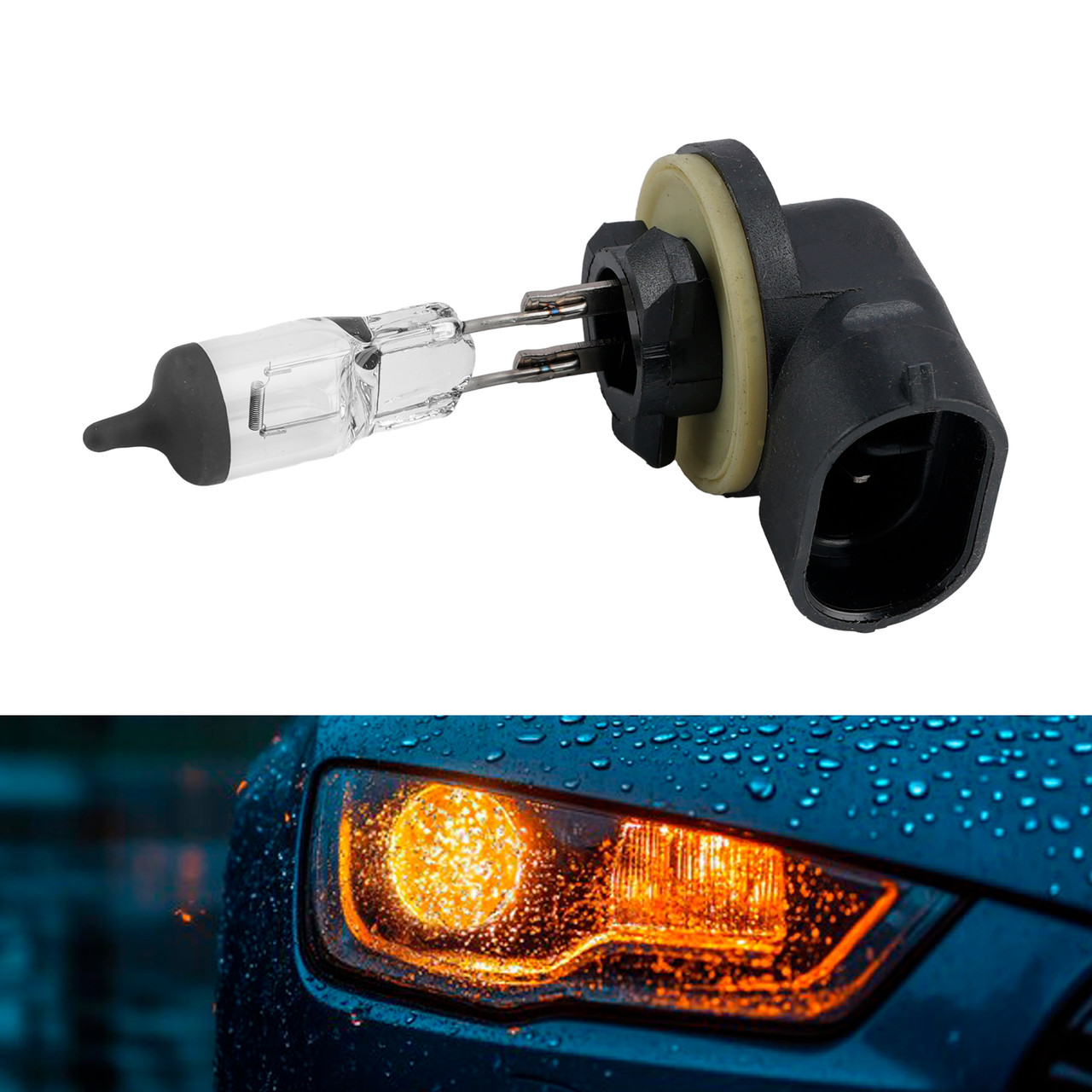Car Light Halogen Headlight Bulb 881 H27W/2 12V 27W PGJ13 For HELLA 008 991-031