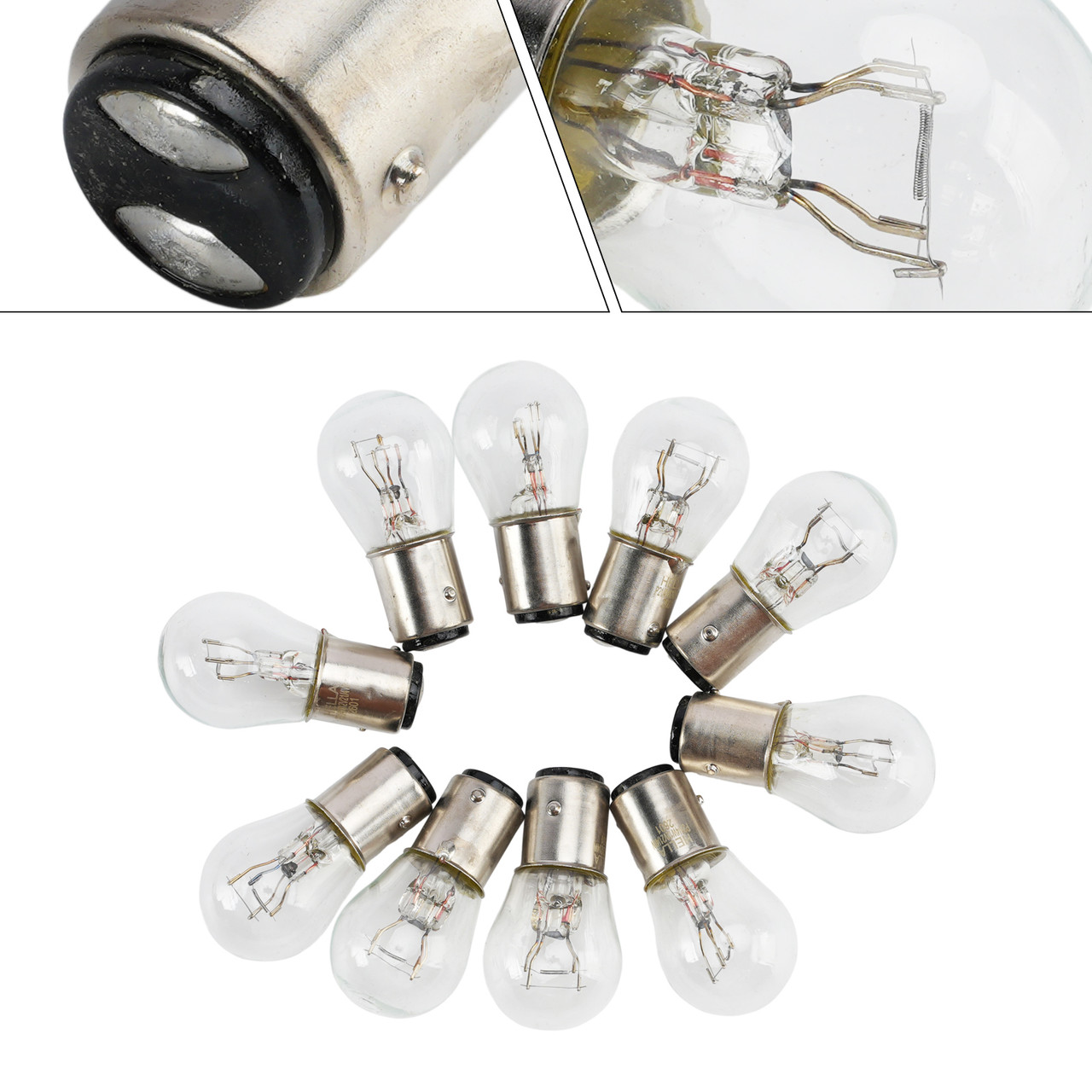 Car Light Halogen Auxiliary Bulb P21/4W 12V 21/4W For HELLA 8GD 004 772-121