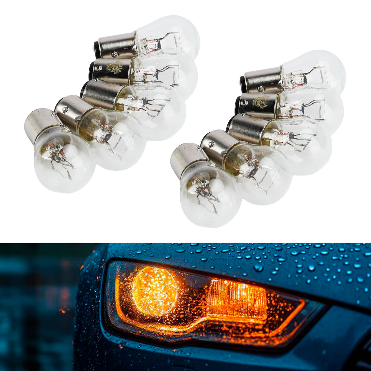 Car Light Halogen Auxiliary Bulb P21/5W 12V 21/5W For HELLA 8GD 178 560-111