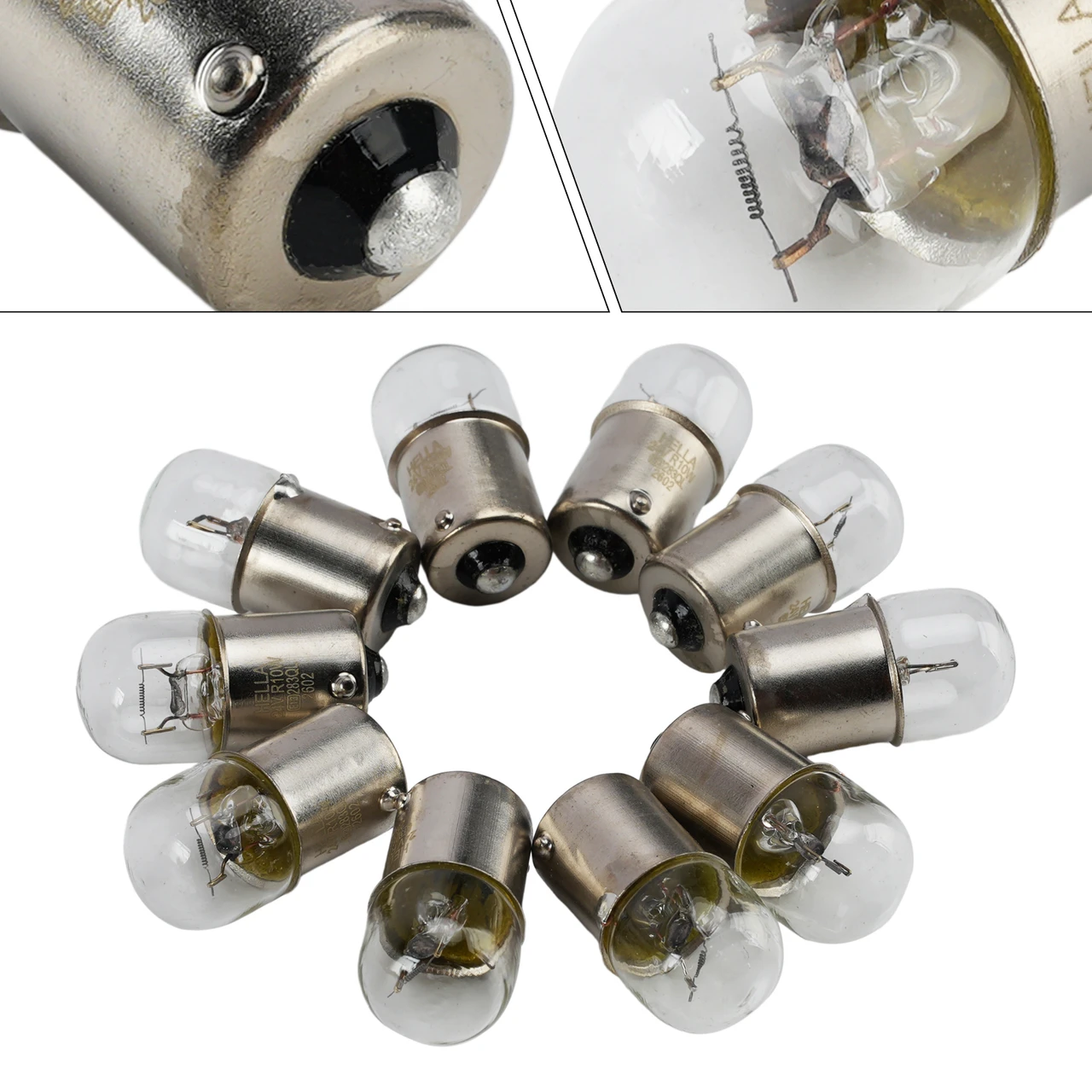 Car Light Halogen Auxiliary Bulb R10W 24V 10W For HELLA 8GA 178 560-241