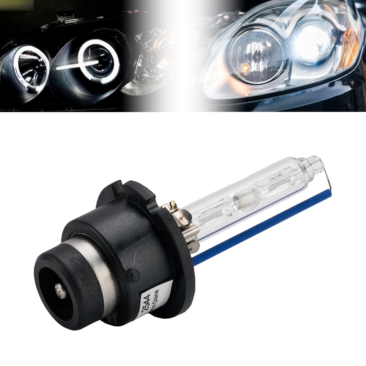 Car Light HID Xenon Headlight Bulb D2S 85V 35W 6000K For HELLA 8GS 358626151