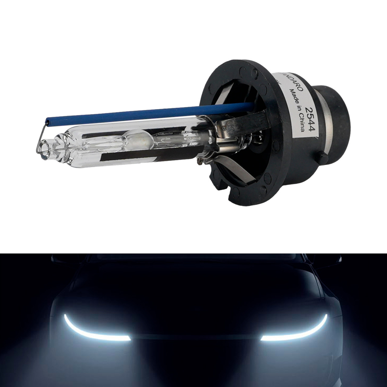 Car Light HID Xenon Headlight Bulb D2R 85V 35W 6000K For HELLA 8GS 358626201