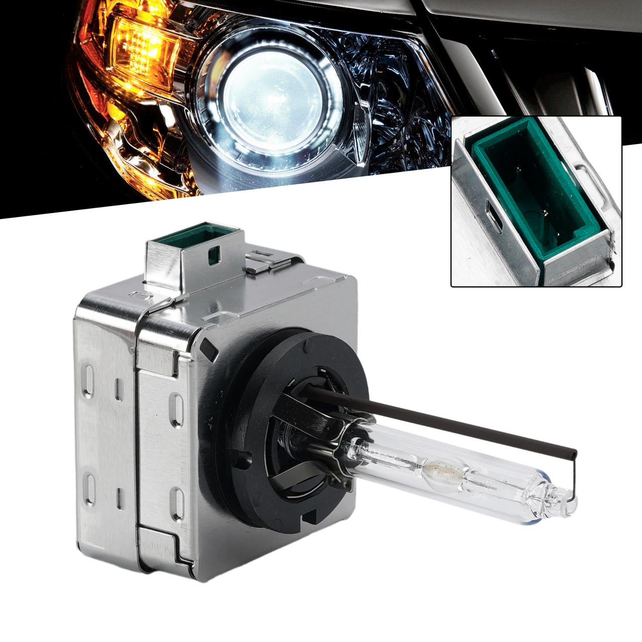 Car Light HID Xenon Headlight Bulb D3S 42V 35W 4300K For HELLA 8GS 178 560-831