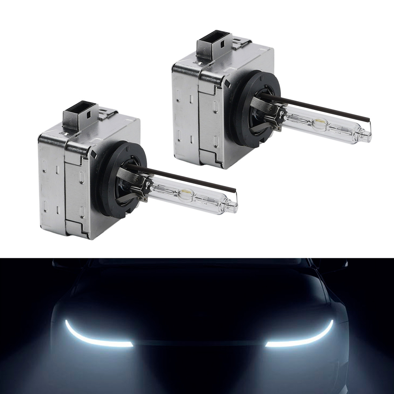 Car Light HID Xenon Headlight Bulb D1S 85V 35W 5000K For HELLA 8GS 178 560-852