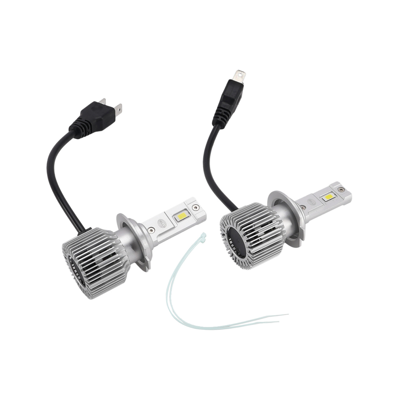 LED Headlight Bulb Kit High Low Beam Lamp H7 12V 35W 6500K 2500LM For HELLA