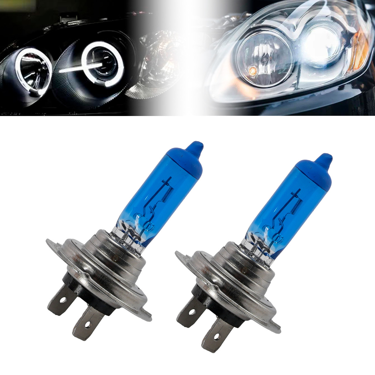 Car Light Upgraded Halogen Headlight Bulb H7 12V 55W For HELLA 8GH 007 157-102