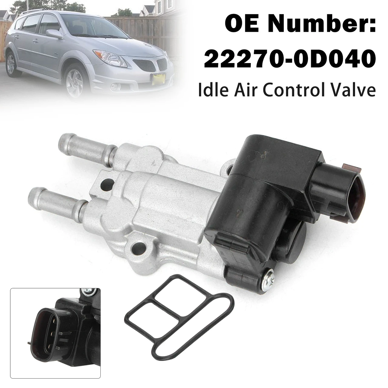 Idle Air Control Valve 22270-0D040 For Toyota Matrix Corolla 2003-2006