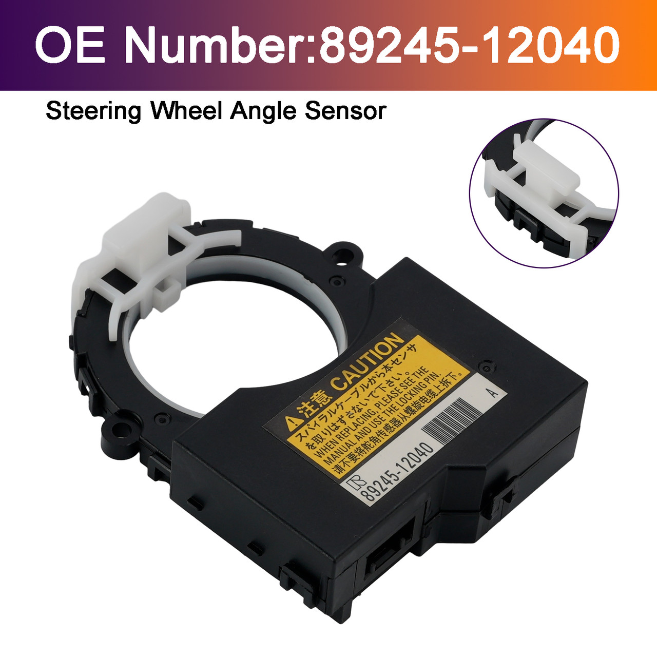Steering Wheel Angle Sensor 89245-12040 For Toyota RAV4 2013-2016 Scion iM 2016