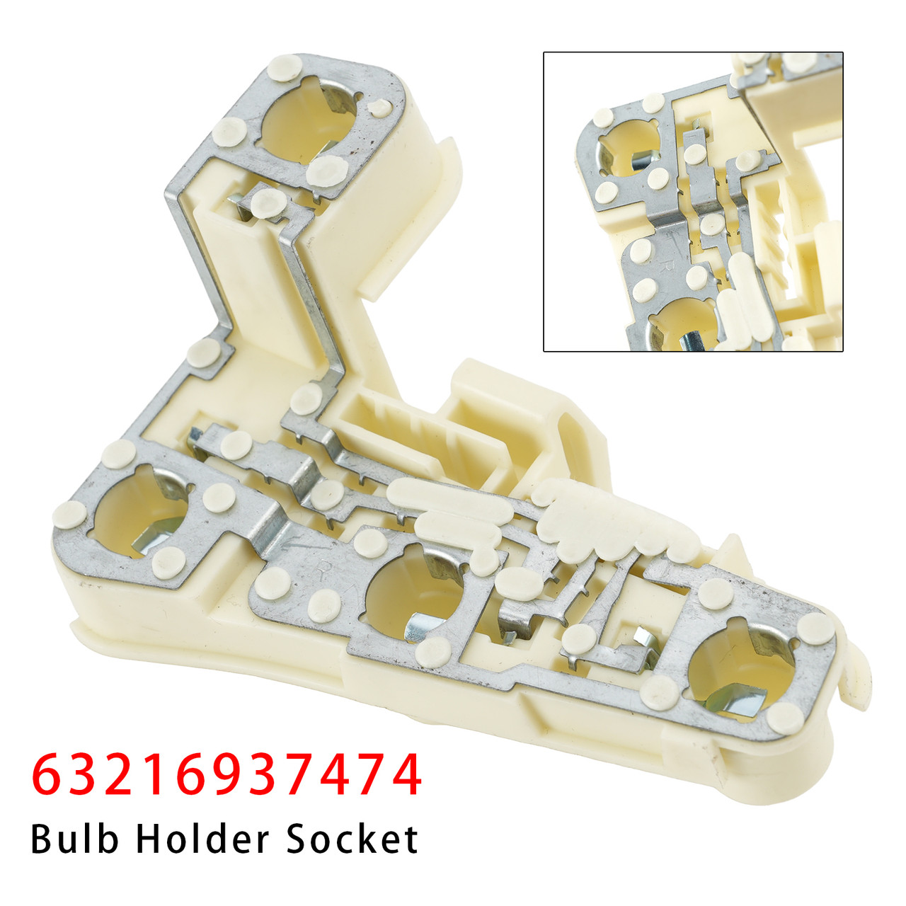 Rear Right Bulb Holder Socket For BMW 3 Series E90(Sedan) 2005-2008(Pre-LCI)