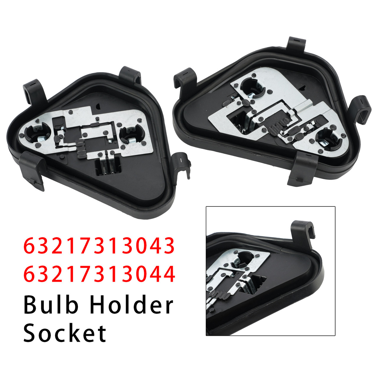 Rear L+R Bulb Holder Socket For BMW 3 Series F30 F80 Sedan 2011-2015 (PRE-LCI)